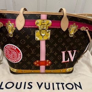 Louis Vuitton Neverfull MM Limited Edition Summer Trunks!